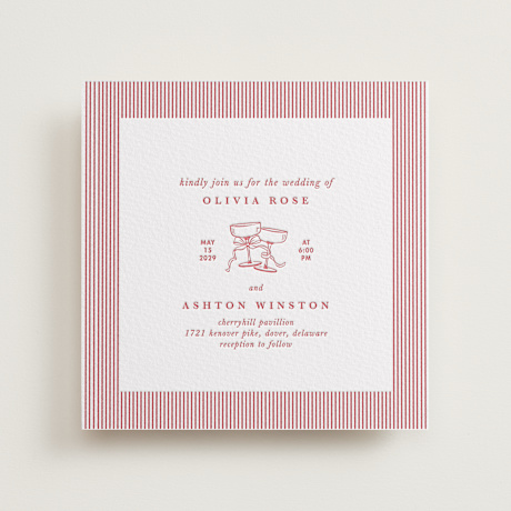 Letterpress Wedding Invitations