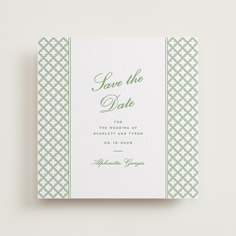 Letterpress Save the Date Cards