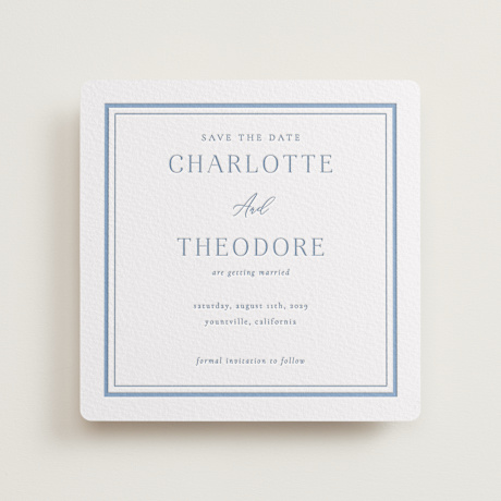 Letterpress Save the Date Cards