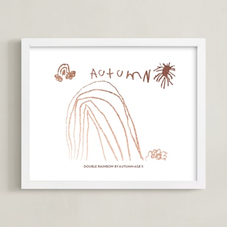 Completely Custom Foil-Pressed Art Print