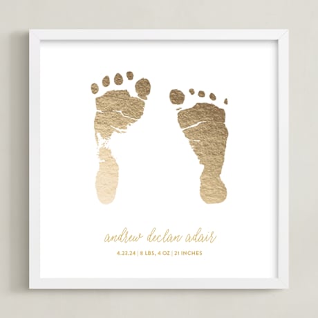 Completely Custom Foil-Pressed Art Print