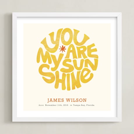 Custom Open Edition Nursery Art Print