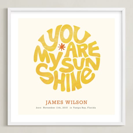 Custom Open Edition Nursery Art Print