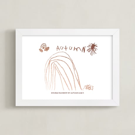 Completely Custom Foil-Pressed Art Print