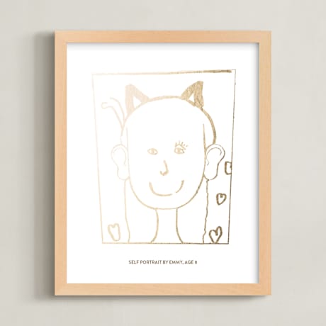 Completely Custom Foil-Pressed Art Print