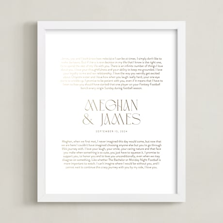 Completely Custom Foil-Pressed Art Print