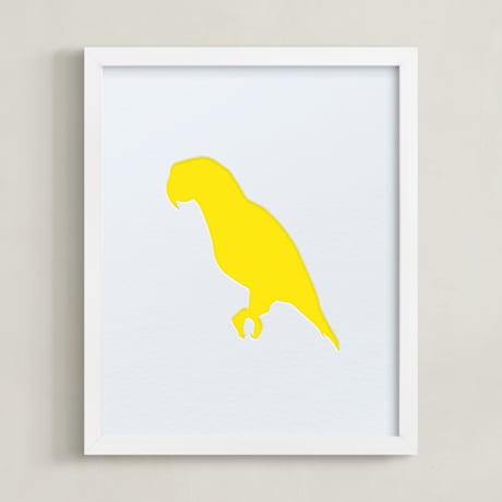 Completely Custom Letterpress Silhouette Art