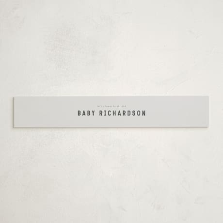 Baby Shower Belly Bands