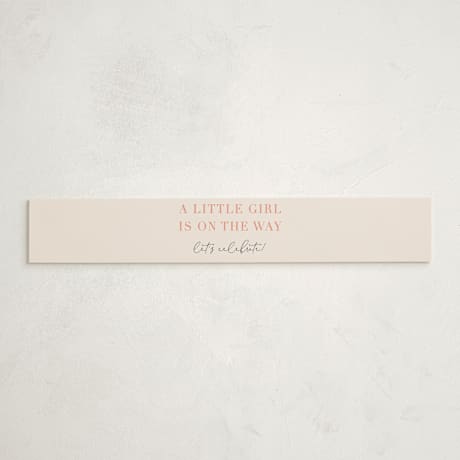 Baby Shower Belly Bands