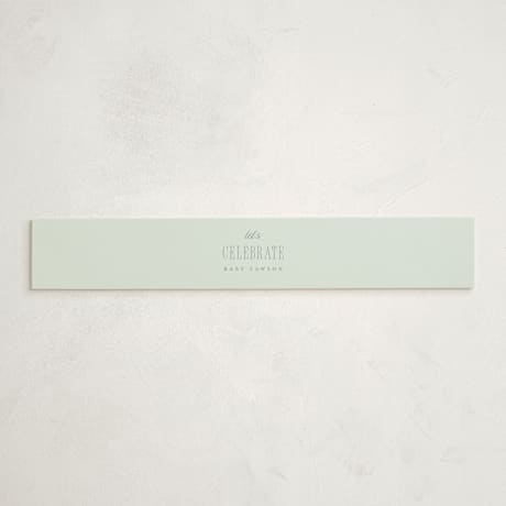 Baby Shower Belly Bands