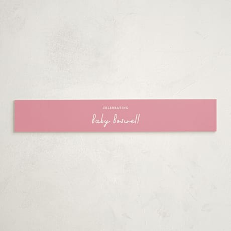 Baby Shower Belly Bands