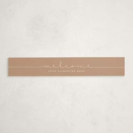 Birth Announcement Belly Bands