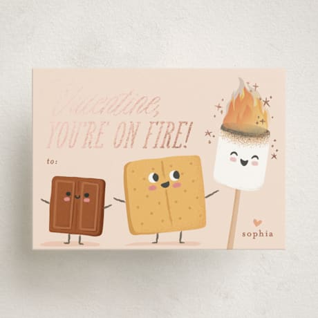 Foil-Pressed Classroom Valentine's Day Cards