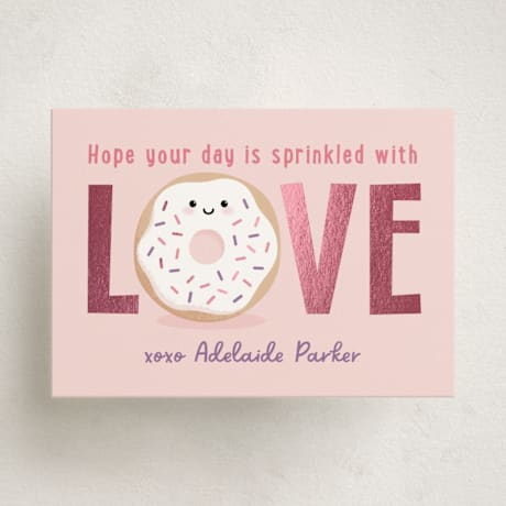 Foil-Pressed Classroom Valentine's Day Cards