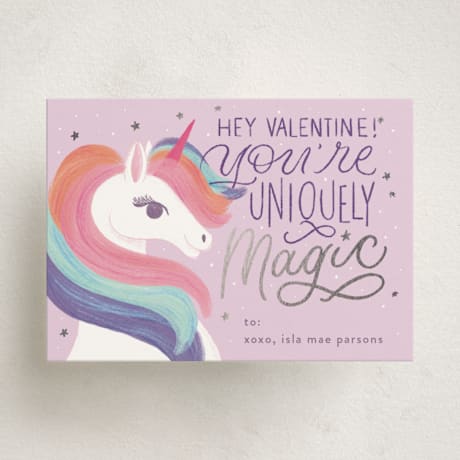 Foil-Pressed Classroom Valentine's Day Cards