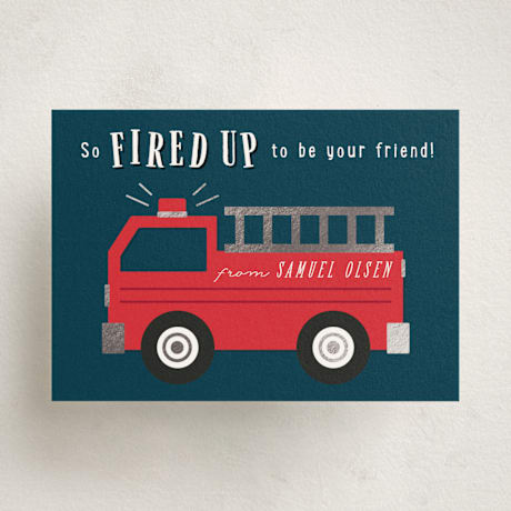 Foil-Pressed Classroom Valentine's Day Cards