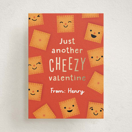 Foil-Pressed Classroom Valentine's Day Cards