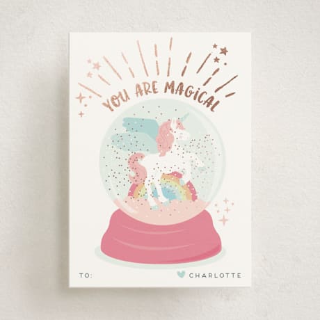 Foil-Pressed Classroom Valentine's Day Cards