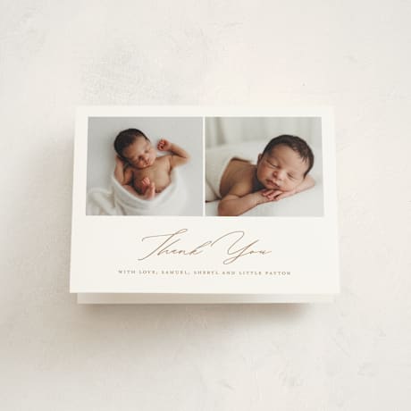 Birth Announcement Thank You Cards