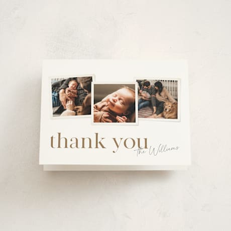 Birth Announcement Thank You Cards
