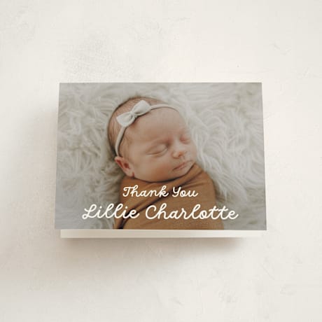Birth Announcement Thank You Cards