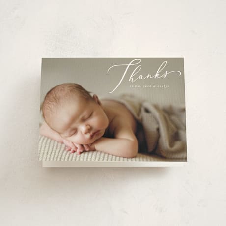 Birth Announcement Thank You Cards