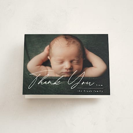 Birth Announcement Thank You Cards