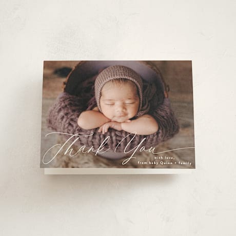 Birth Announcement Thank You Cards