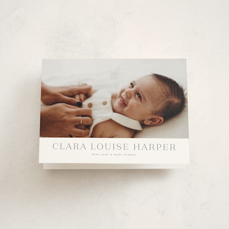 Birth Announcement Thank You Cards