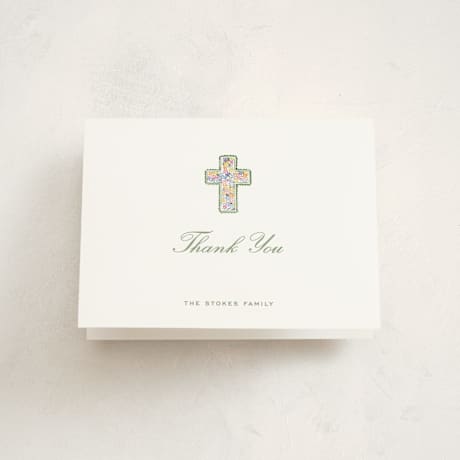 Baptism and Christening Thank You Cards