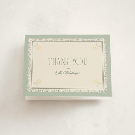 Baptism and Christening Thank You Cards