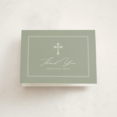 Baptism and Christening Thank You Cards