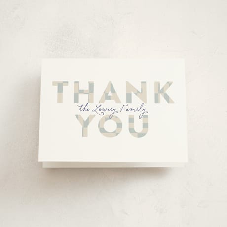 Baptism and Christening Thank You Cards