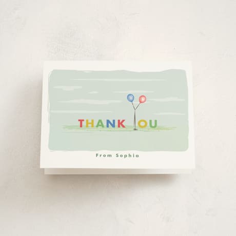 Children's Birthday Party Thank You Cards