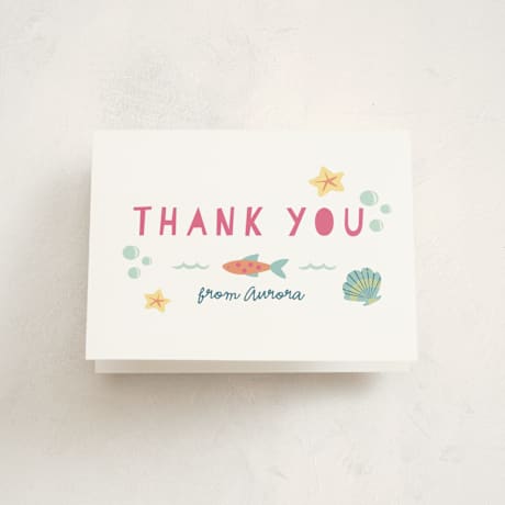 Children's Birthday Party Thank You Cards
