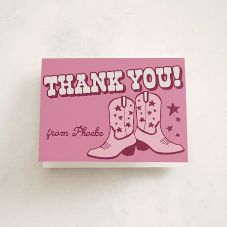 Children's Birthday Party Thank You Cards