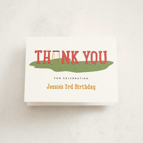 Children's Birthday Party Thank You Cards