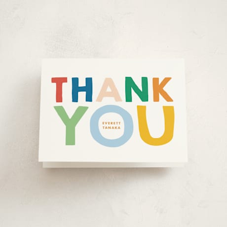 Children's Birthday Party Thank You Cards