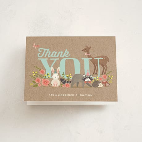 Children's Birthday Party Thank You Cards
