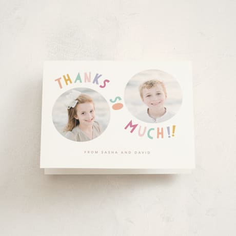 Children's Birthday Party Thank You Cards