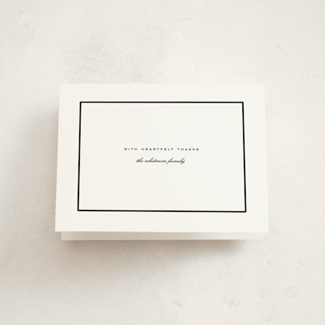 Memorial Thank You Cards
