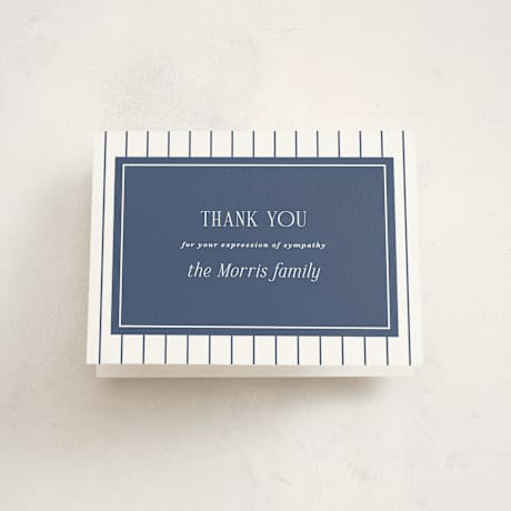 Memorial Thank You Cards
