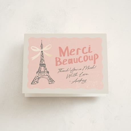 Foil-Pressed Baby Shower Thank You Cards