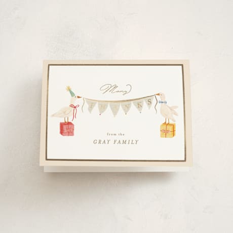 Foil-Pressed Baby Shower Thank You Cards