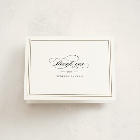 Mitzvah Thank You Cards