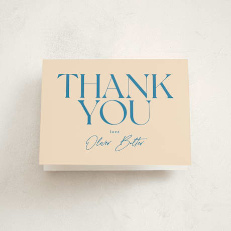 Mitzvah Thank You Cards