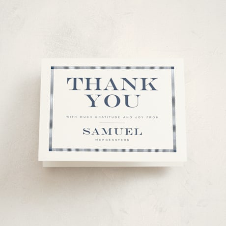 Mitzvah Thank You Cards