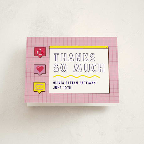 Mitzvah Thank You Cards
