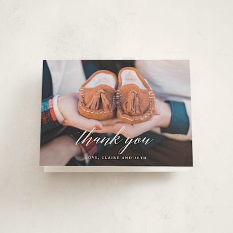 Pregnancy Announcement Thank You Cards