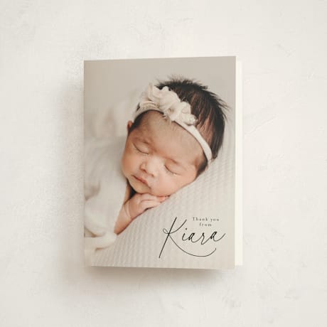 Birth Announcement Thank You Cards